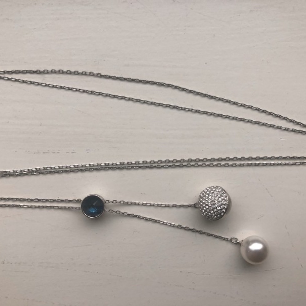 Swarovski Necklace Forward